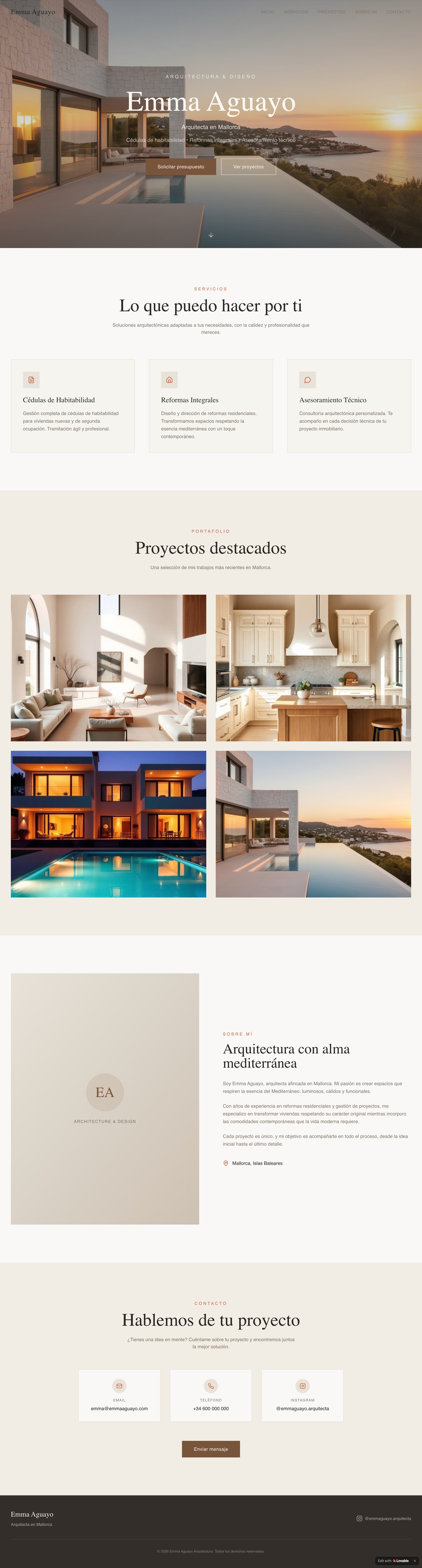 Emma Aguayo Arquitectura