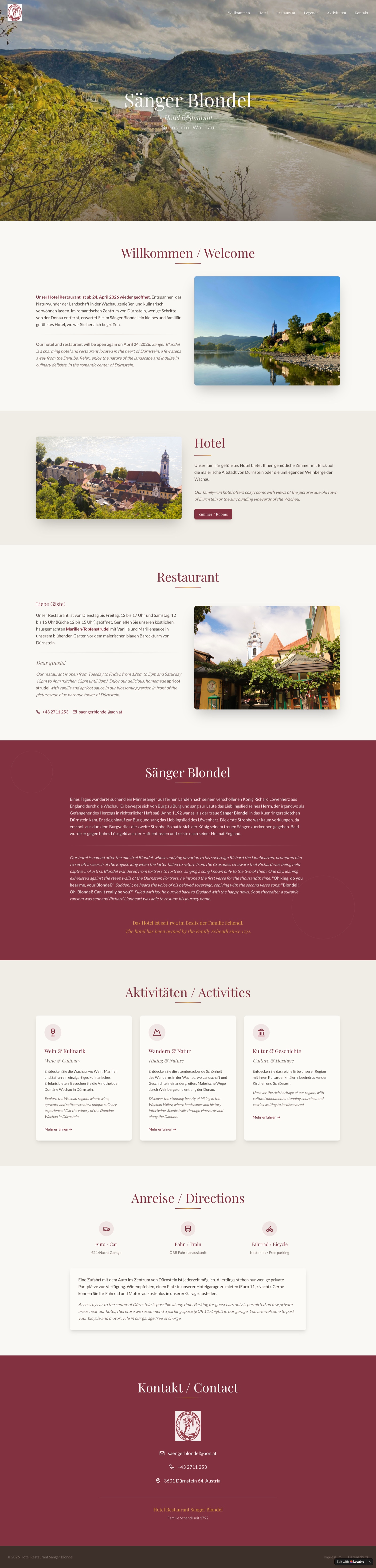 Hotel Sänger Blondel